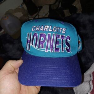 Vintage charlotte hornets snapback hat by g cap